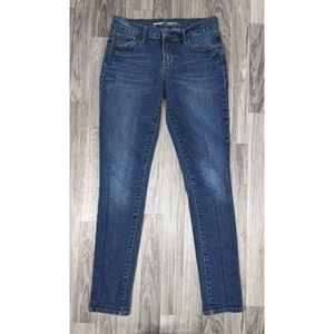 (3/$35) Old Navy Womens Size 2 Regular Original Mid Rise Skinny Denim Blue Jeans